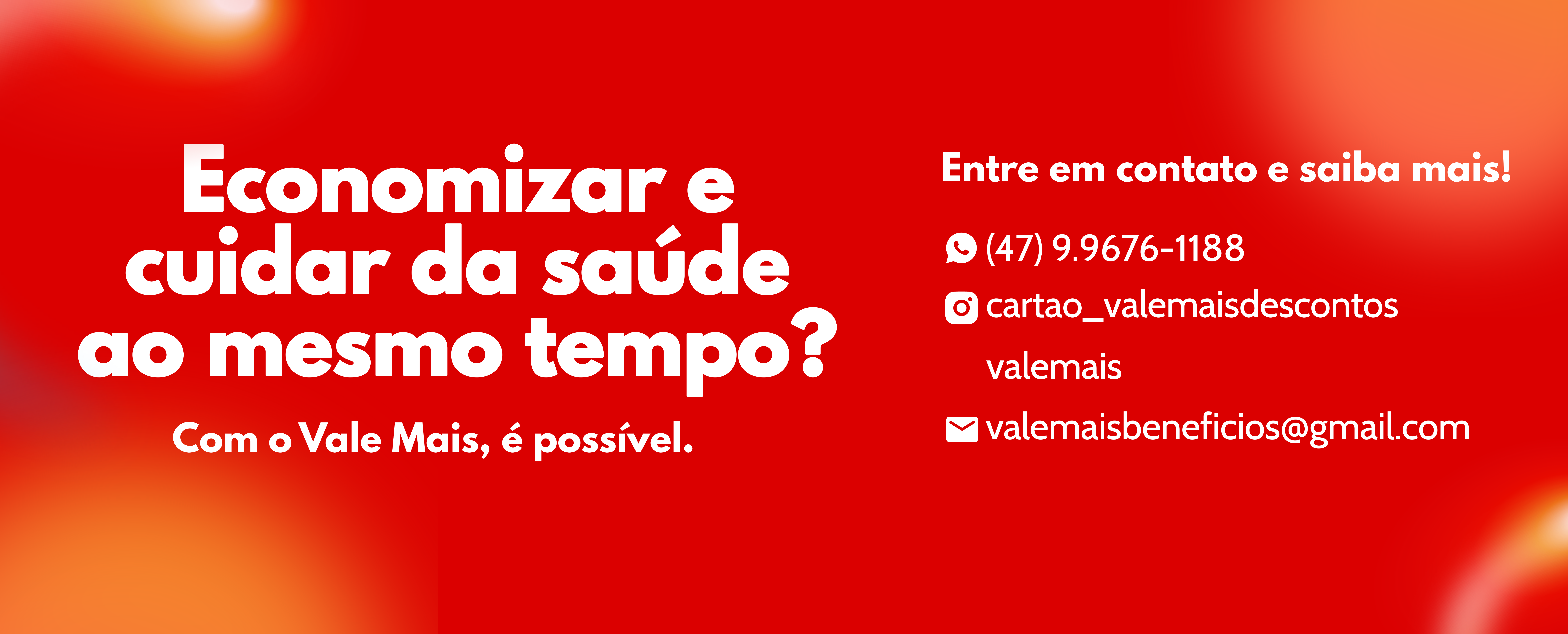Economizar e cuidar da saúde com o Vale Mais